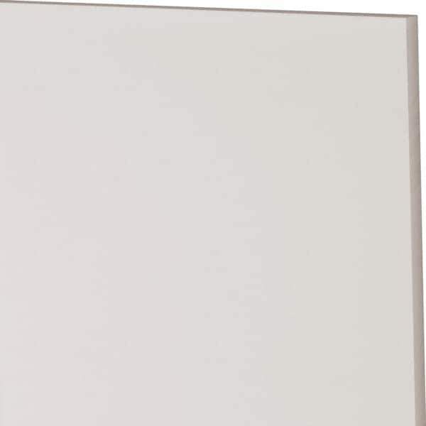 Made in USA - 1/4" Thick x 12" Wide x 4' Long, Acetal Sheet - Natural - Eagle Tool & Supply