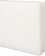Made in USA - 1' x 6" x 1-1/2" Natural (Color) Acetal Rectangular Bar - Eagle Tool & Supply