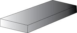 Made in USA - 3' x 12" x 1-1/2" Blue Polyethylene (UHMW) Sheet - Eagle Tool & Supply