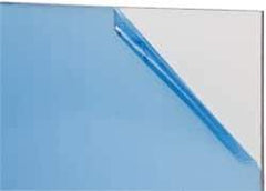 Made in USA - 0.08" Thick x 12" Wide x 3' Long, Acrylic Sheet - Clear - Eagle Tool & Supply