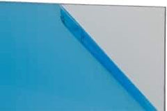 Made in USA - 0.08" Thick x 24" Wide x 3' Long, Acrylic Sheet - Clear - Eagle Tool & Supply