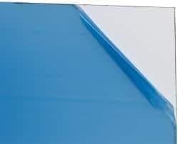 Made in USA - 0.1" Thick x 24" Wide x 2' Long, Acrylic Sheet - Clear - Eagle Tool & Supply