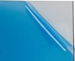 Made in USA - 1/8" Thick x 12" Wide x 3' Long, Acrylic Sheet - Clear - Eagle Tool & Supply