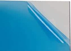 Made in USA - 1/8" Thick x 24" Wide x 2' Long, Acrylic Sheet - Clear - Eagle Tool & Supply