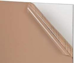 Made in USA - 3/16" Thick x 24" Wide x 3' Long, Acrylic Sheet - Clear - Eagle Tool & Supply