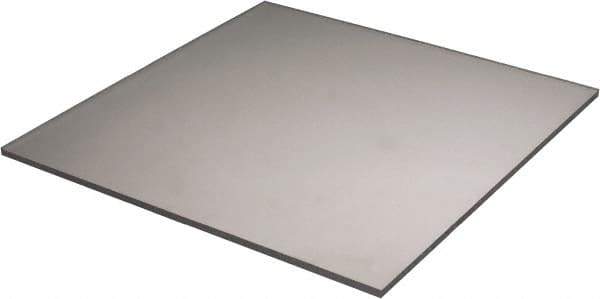 Made in USA - 1/4" Thick x 12" Wide x 1' Long, Acrylic Sheet - Clear - Eagle Tool & Supply