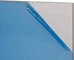 Made in USA - 1/4" Thick x 12" Wide x 2' Long, Acrylic Sheet - Clear - Eagle Tool & Supply