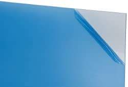 Made in USA - 1/4" Thick x 24" Wide x 4' Long, Acrylic Sheet - Clear - Eagle Tool & Supply