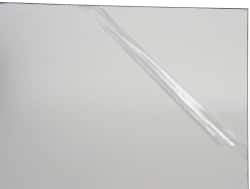 Made in USA - 1/4" Thick x 48" Wide x 4' Long, Acrylic Sheet - Clear - Eagle Tool & Supply