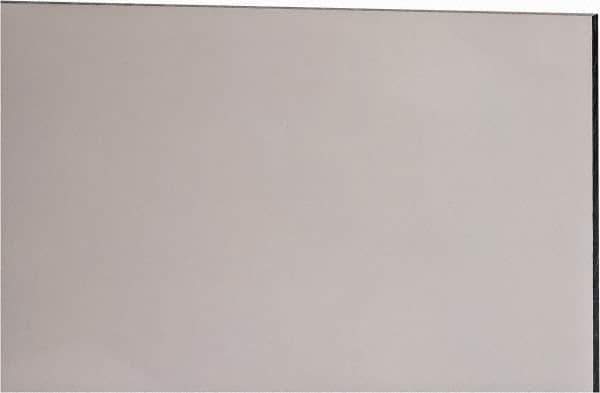 Made in USA - 1/8" Thick x 12" Wide x 2' Long, Acrylic Sheet - Clear, Abrasion Resistant Grade - Eagle Tool & Supply
