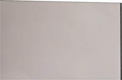Made in USA - 1/8" Thick x 12" Wide x 2' Long, Acrylic Sheet - Clear, Abrasion Resistant Grade - Eagle Tool & Supply