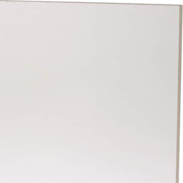 Made in USA - 1/4" Thick x 24" Wide x 4' Long, Acrylic Sheet - Clear, Abrasion Resistant Grade - Eagle Tool & Supply