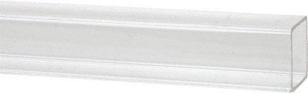 Made in USA - 3/8 Inch Outside Diameter x 6 Ft. Long, Plastic Round Tube - Acrylic - Eagle Tool & Supply