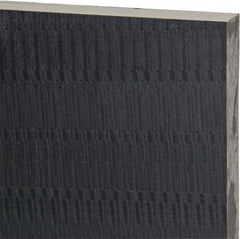 Made in USA - 1" Thick x 12" Wide x 1' Long, Noryl (PPO) Sheet - Black - Eagle Tool & Supply