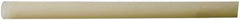 Made in USA - 7/8 Inch Outside Diameter x 5 Ft. Long, Plastic Round Tube - Nylon 6/6 - Eagle Tool & Supply