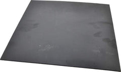 Made in USA - 1/8" Thick x 12" Wide x 1' Long, Nylon 6/6 Sheet - Black - Eagle Tool & Supply