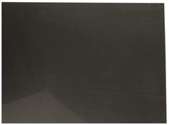 Made in USA - 1/32" Thick x 12" Wide x 2' Long, Nylon 6/6 (MDS-Filled) Sheet - Black - Eagle Tool & Supply
