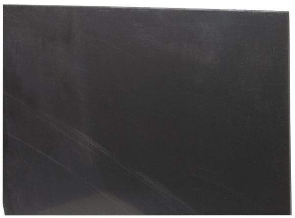 Made in USA - 1/16" Thick x 24" Wide x 2' Long, Nylon 6/6 (MDS-Filled) Sheet - Black - Eagle Tool & Supply