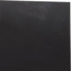 Made in USA - 3/32" Thick x 12" Wide x 1' Long, Nylon 6/6 (MDS-Filled) Sheet - Black - Eagle Tool & Supply