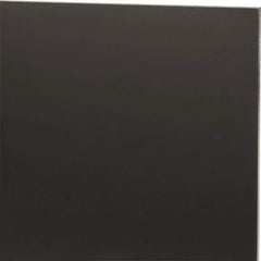 Made in USA - 1/4" Thick x 12" Wide x 4' Long, Nylon 6/6 (MDS-Filled) Sheet - Black - Eagle Tool & Supply