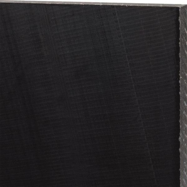 Made in USA - 2' x 24" x 1/2" Black Nylon 6/6 (MDS-Filled) Sheet - Eagle Tool & Supply