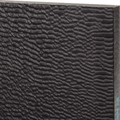 Made in USA - 3/4" Thick x 24" Wide x 2' Long, Nylon 6/6 (MDS-Filled) Sheet - Black - Eagle Tool & Supply