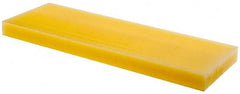 Made in USA - 1' x 4" x 3/4" Natural (Color) Nylon 6/6 Rectangular Bar - Eagle Tool & Supply