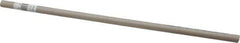 Made in USA - 1' Long, 3/8" Diam, PEEK Plastic Rod - Thermoplastic - Eagle Tool & Supply