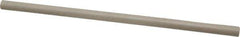 Made in USA - 1' Long, 1/2" Diam, PEEK Plastic Rod - Thermoplastic - Eagle Tool & Supply