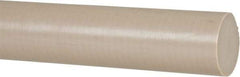 Made in USA - 4' Long, 1" Diam, PEEK Plastic Rod - Thermoplastic - Eagle Tool & Supply