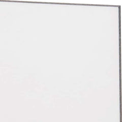 Made in USA - 1/4" Thick x 24" Wide x 2' Long, Polycarbonate Sheet - Abrasion Resistant Grade - Eagle Tool & Supply
