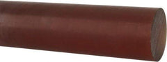 Made in USA - 4' Long, 1-1/2" Diam, Polyetherimide (PEI) Plastic Rod - Natural (Color) - Eagle Tool & Supply