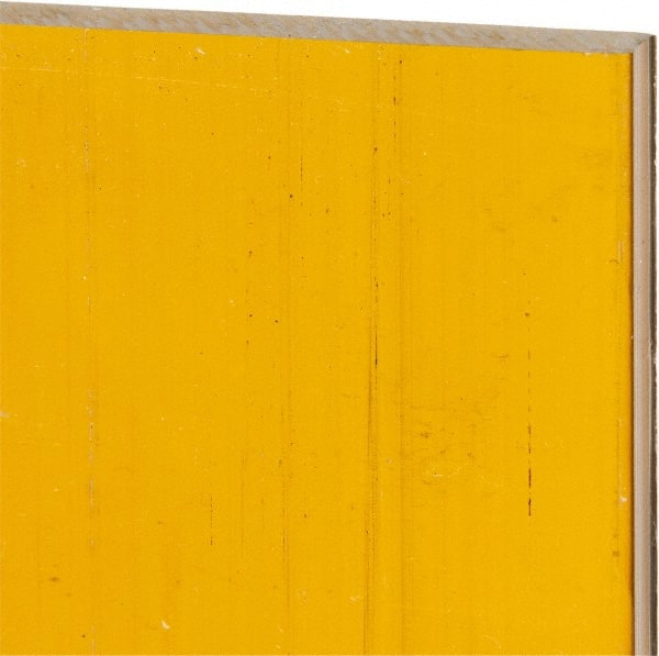Made in USA - 2' x 12" x 1/2" Natural (Color) Polyetherimide (PEI) Sheet - Eagle Tool & Supply