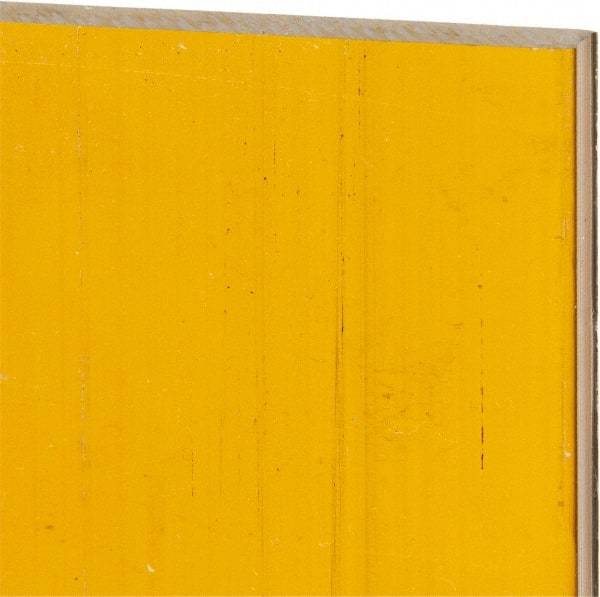 Made in USA - 1/4" Thick x 12" Wide x 2' Long, Polyetherimide (PEI) Sheet - Natural - Eagle Tool & Supply