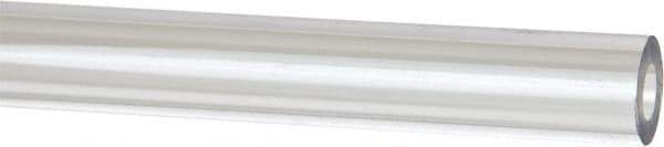 Made in USA - 1/2 Inch Outside Diameter x 6 Ft. Long, Plastic Round Tube - Cellulose Acetate Butyrate - Eagle Tool & Supply