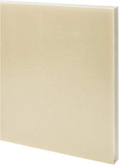 Made in USA - 1" Thick x 12" Wide x 1' Long, Epoxyglass Laminate (G10/F4) Sheet - Mustard Yellow, ±0.049 Tolerance - Eagle Tool & Supply