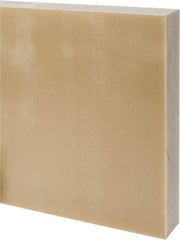 Made in USA - 2" Thick x 24" Wide x 2' Long, Epoxyglass Laminate (G10/F4) Sheet - Mustard Yellow, ±0.073 Tolerance - Eagle Tool & Supply