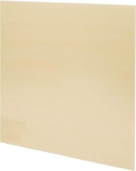 Made in USA - 3/32" Thick x 24" Wide x 3' Long, Epoxyglass Laminate (G10/F4) Sheet - Mustard Yellow, ±0.009 Tolerance - Eagle Tool & Supply