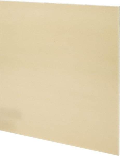 Made in USA - 3/16" Thick x 24" Wide x 3' Long, Epoxyglass Laminate (G10/F4) Sheet - Mustard Yellow, ±0.019 Tolerance - Eagle Tool & Supply