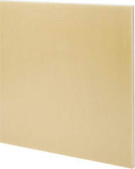 Made in USA - 3/8" Thick x 24" Wide x 3' Long, Epoxyglass Laminate (G10/F4) Sheet - Mustard Yellow, ±0.030 Tolerance - Eagle Tool & Supply
