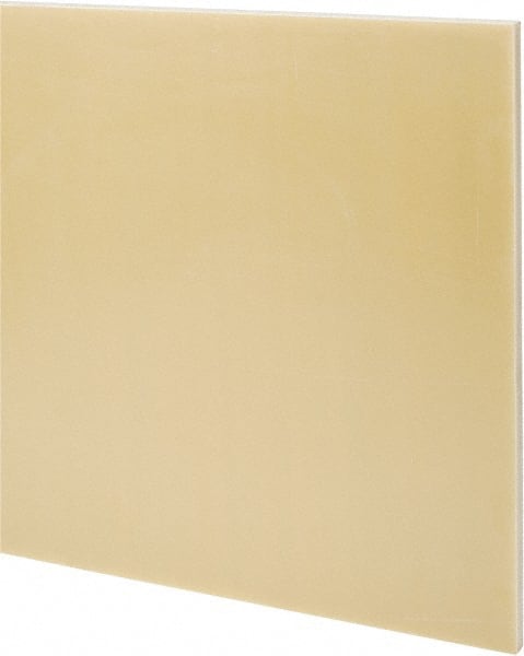 Made in USA - 4' x 36" x 3/8" Mustard Yellow Epoxyglass Laminate (G10/F4) Sheet - Eagle Tool & Supply