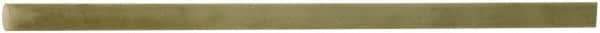 Made in USA - 4' Long, 1-3/8" Diam, Epoxyglass Laminate (G10/FR4) Plastic Rod - Yellow-Green - Eagle Tool & Supply