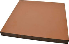 Made in USA - 1" Thick x 12" Wide x 1' Long, Paper-Base Phenolic Laminate (XX) Sheet - Tan - Eagle Tool & Supply