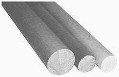 Made in USA - 4' Long, 1-1/8" Diam, Paper-Base Phenolic Laminate (XX) Plastic Rod - Tan - Eagle Tool & Supply