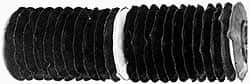 Made in USA - 48 Inch Long, 0.018 Inch Thick, Nylon Stitched Bellows - 2-3/4 Inch Inside Diameter - Eagle Tool & Supply