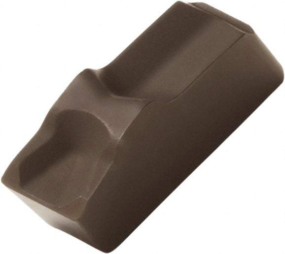 Seco - 150.1016 16 TGP35 Grade, 1/4" Cutting Width, Carbide Cutoff Insert - 6° Neutral Lead Angle, 0.012" Cnr Rad, TiCN/Al2O3 Coated, Single End - Eagle Tool & Supply