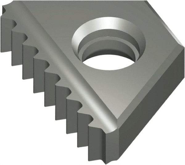 Vargus - 40 TPI, External Thread, UN Standard, 3E VTX Grade Thread Mill Insert - Carbide, TiAlN Coating - Eagle Tool & Supply