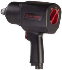 PRO-SOURCE - 3/4" Drive, 6,200 RPM, 1,300 Ft/Lb Torque Impact Wrench - Pistol Grip Handle, 9 CFM, 3/8" Inlet - Eagle Tool & Supply