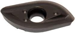 Seco - 218.20100 ME05 Grade MM4500 Carbide Milling Insert - TiCN/Al2O3 Finish, 0.159" Thick, 0.394" Corner Radius - Eagle Tool & Supply