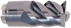 Seco - MP16 M04 Grade MP3000 Carbide Milling Tip Insert - TiAlN Finish, 4 Flutes, 16mm Cutting Diam, 19mm Depth of Cut, 32.6mm Extension, 0.0315" Cnr Rad - Eagle Tool & Supply